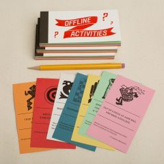 Offline Activities - coupon book of activity suggestions