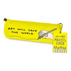 David Shrigley - Art Save the World Pencil Case