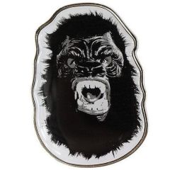 Gorilla Mask Enamel Pin by Guerrilla Girls