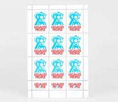 Legalize People Poster Stamps