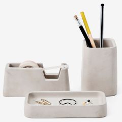 Concrete Desk Set