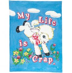 My Life Is Crap Tea Towel
