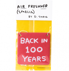 Back In 100 Years Air Freshener 