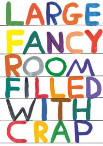 Tea Towel - Fancy Room by David Shrigley
