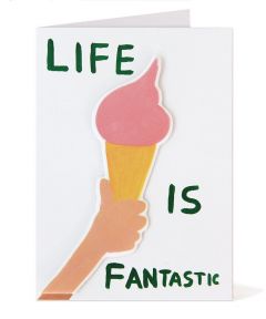 Life is Fantastic Puffy Sticker