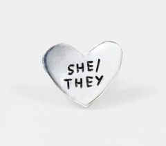 She/They Lapel Pin