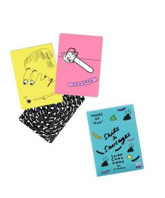 Sh*ts & Sausages Snap Card Game by David Shrigley