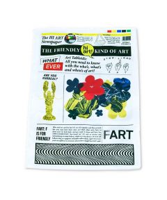 Fabric Toy Newspaper X Hi Art