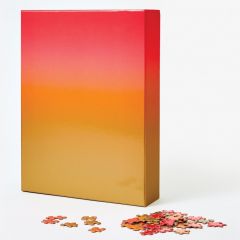 Gradient Puzzle Large - Red/Orange/Gold (500 pc.)
