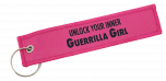 Unlock Your Inner Guerrilla Girl Keyring