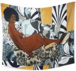 A Little Taste Outside Of Love Scarf by Mickalene Thomas