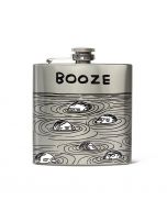 Booze hip Flask by David Shrigley
