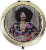 Bronze Purse Mirror by Mickalene Thomas